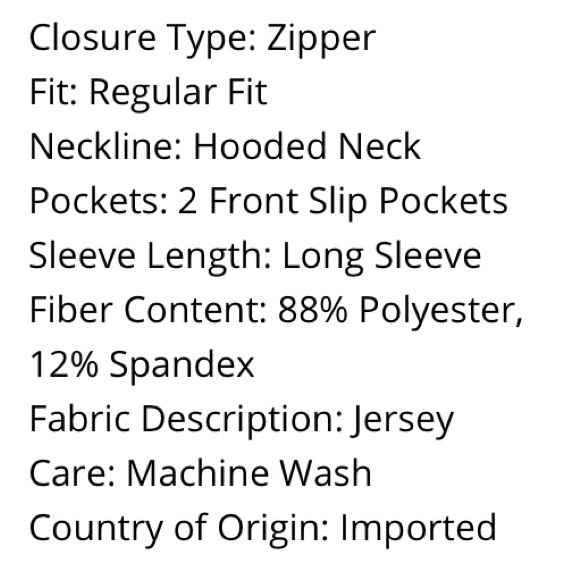 New with tags  By Michael Strahan Mens Long Sleeve Hoodie size small - Picture 4 of 4